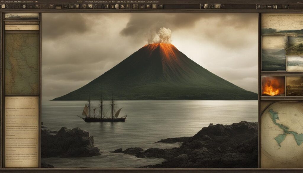 historical accuracy and research in Krakatoa audiobook