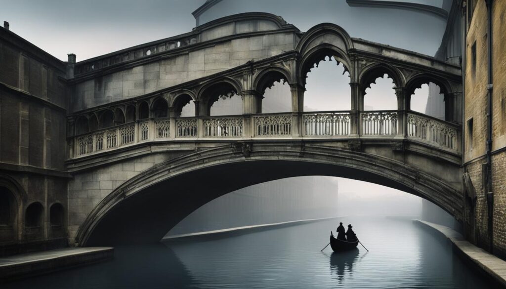 Significance of the 'Bridge of Sighs' in Literature