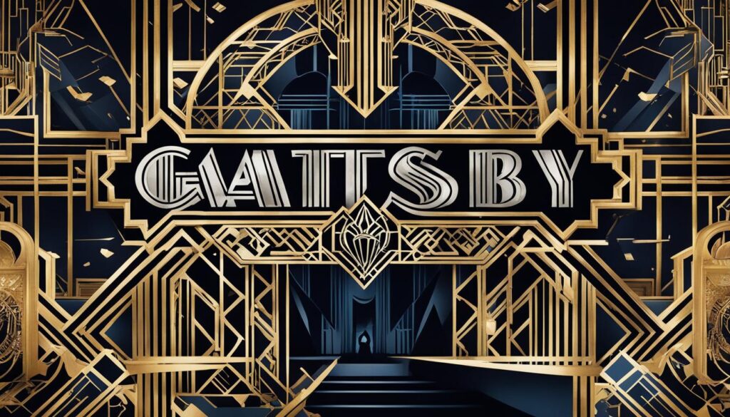 The Great Gatsby themes