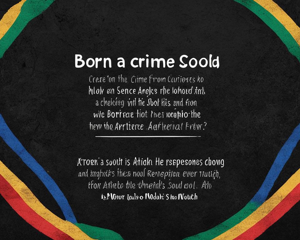 “Born a Crime: Stories from a South African Childhood” by Trevor Noah Audiobook Review