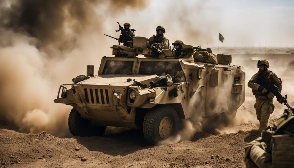 combat in Iraq