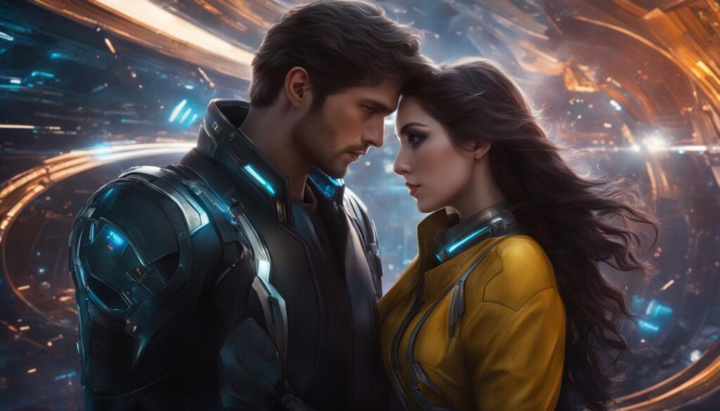 sci-fi and romance in harmony