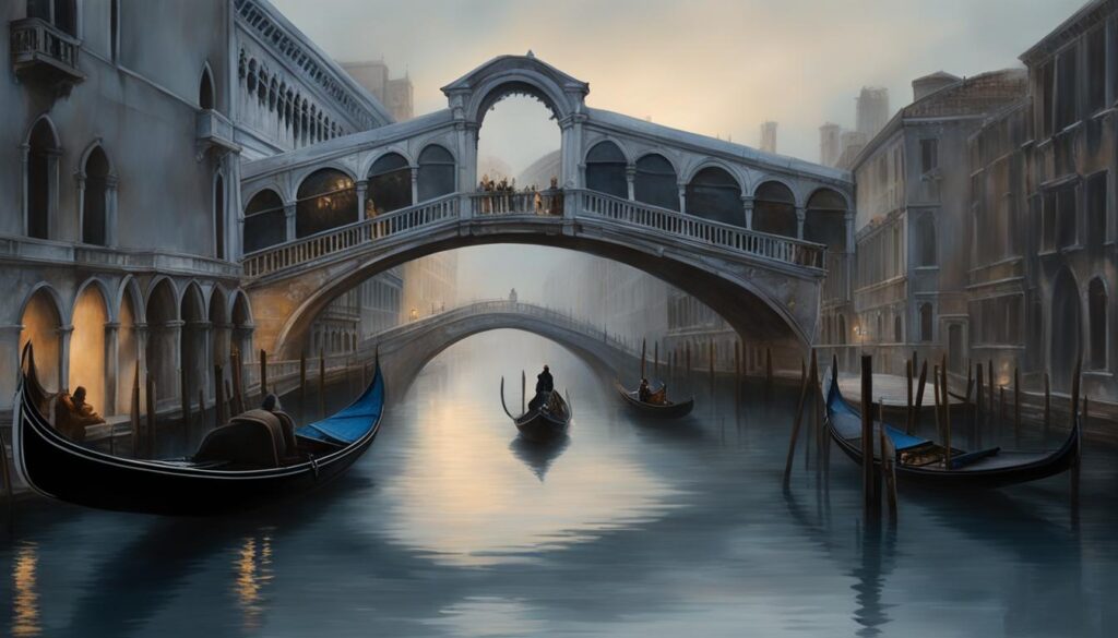 Venice's Bridge of Sighs