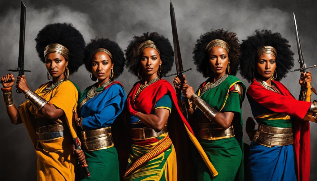 Ethiopian Women Fighters