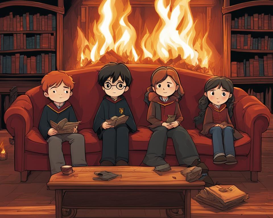 Harry Potter and friends